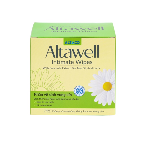Khăn vệ sinh vùng kín Altawell