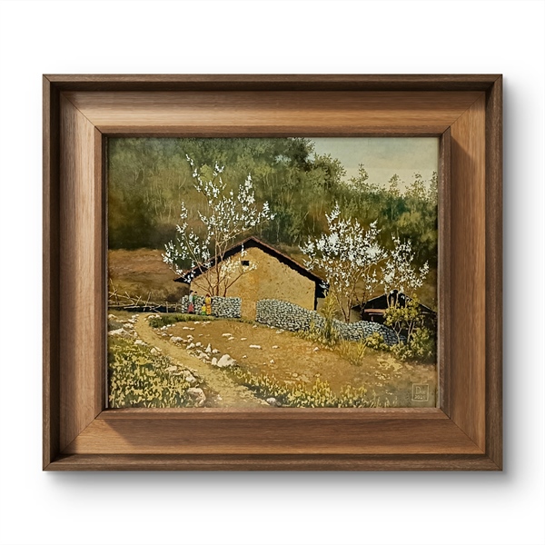 Xuân về (24) - Đinh Văn Đức - 40x50 cm