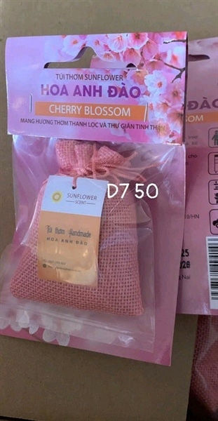 Hn túi thơm sunflower Hương hoa Anh Đào 30g