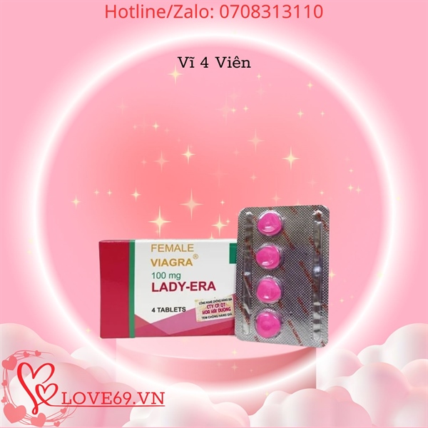 Viên Uống Tăng Cường Sinh Lý Nữ Giới Female Viagra Lady - Era 100mg
