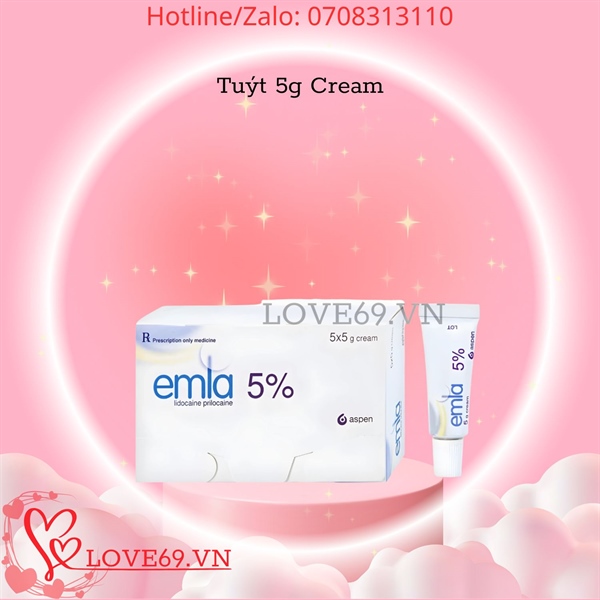 Kem Bôi Kéo Dài Thời Gian Emla 5%