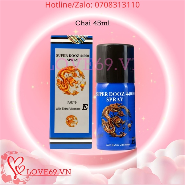 Chai Xịt Kéo Dài Thời Gian Supper DOOZ 44000 - Rồng Xanh