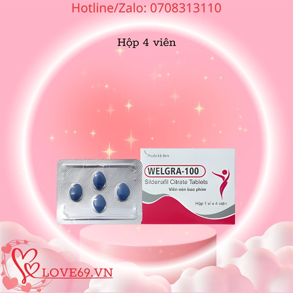 Viên Uống Cường Dương Welgra-100