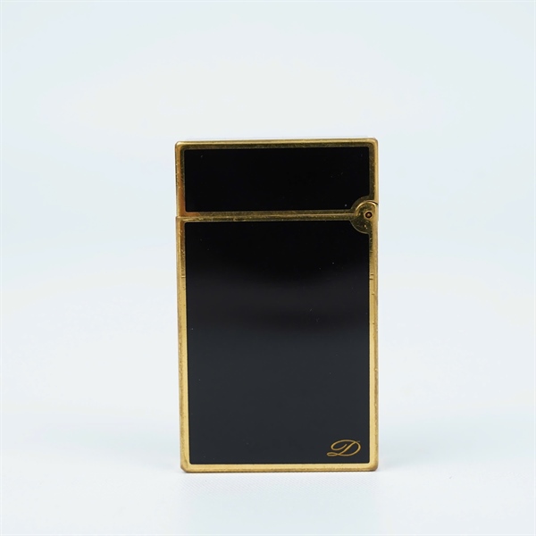 Bật lửa S.T Dupont đen hình hoa hồng (1F6DD22) KG+