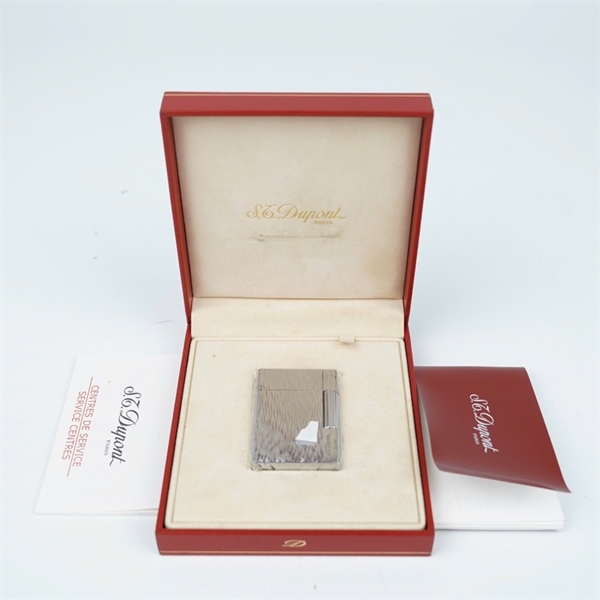 Bật lửa S.T Dupont bạc (1BYDP20) KG+