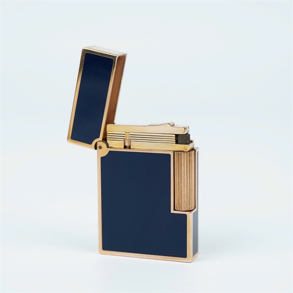 Bật lửa S.T Dupont xanh đậm (83BLG42) KG+