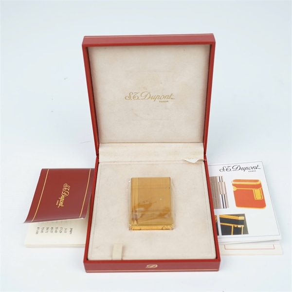 Bật lửa S.T Dupont vàng (107CH53) KG+