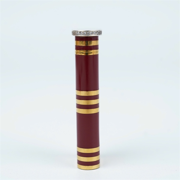 Bật lửa Cartier đỏ vàng (95110B) KG+