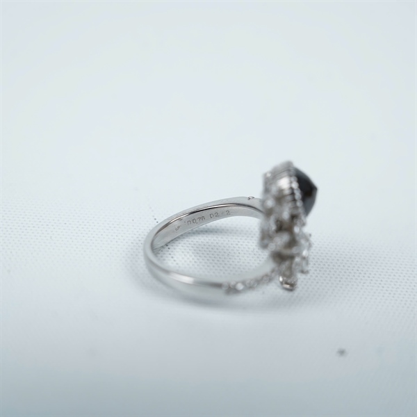 Nhẫn kim cương đen (384635) (HN) KG+