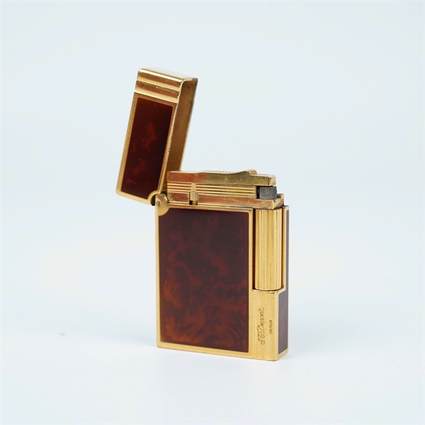 Bật lửa S.T Dupont nâu (12ABF12) KG+