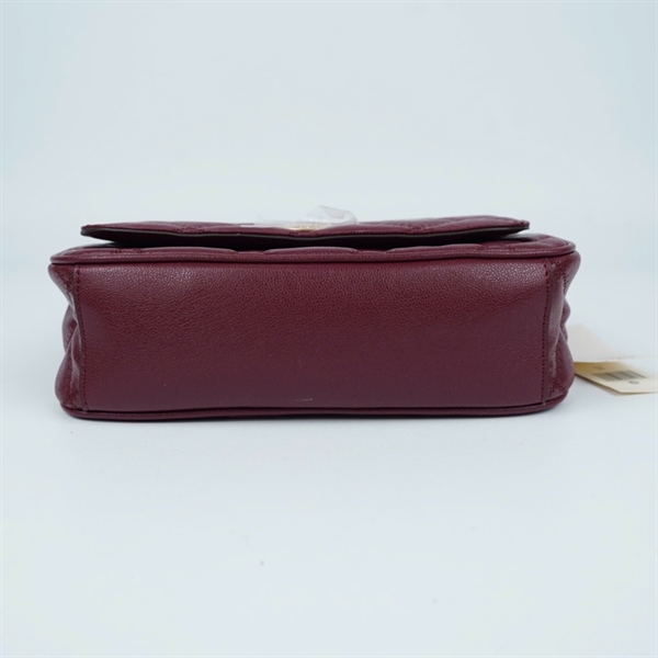 Túi Tory Burch đỏ tím sz24 KG+