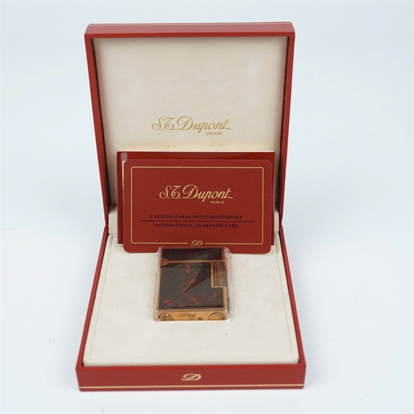 Bật lửa S.T Dupont nâu (83FCD12) KG+