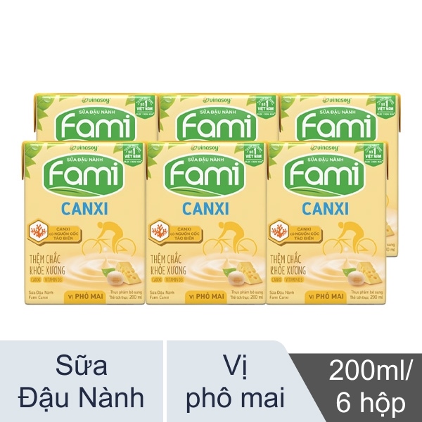Sữa Fami phô mai hộp 200ml