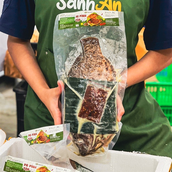 Cá nướng Pa Pỉnh Tộp Điện Biên