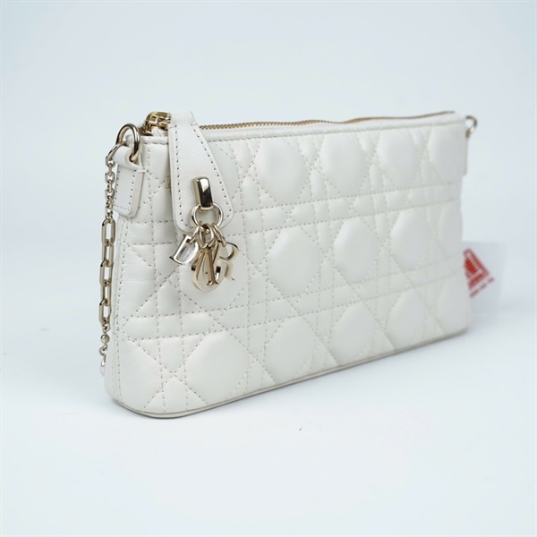 Túi Dior trắng (42-MA-0293) sz22 (PN) KG+