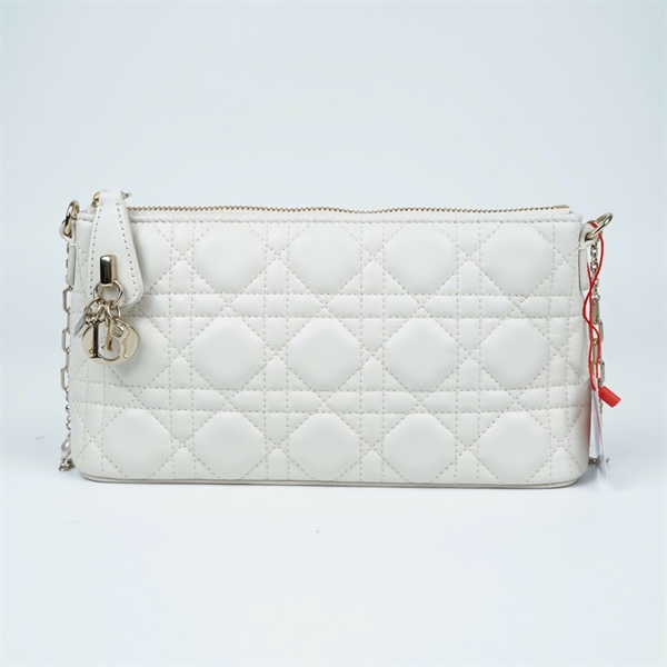 Túi Dior trắng (42-MA-0293) sz22 (PN) KG+