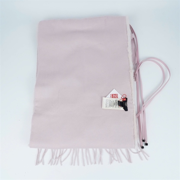 Khăn Fendi hồng lông sz36x195 (PN) KG+
