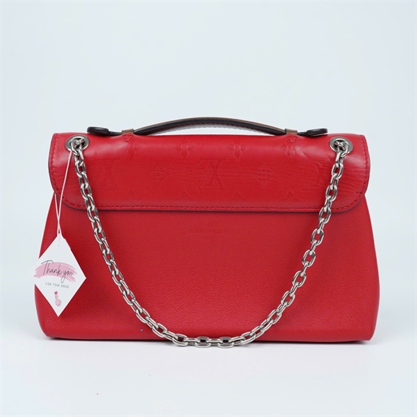 Túi LV hoa đỏ 2 nắp (AH5116) sz25 (PN) KG+