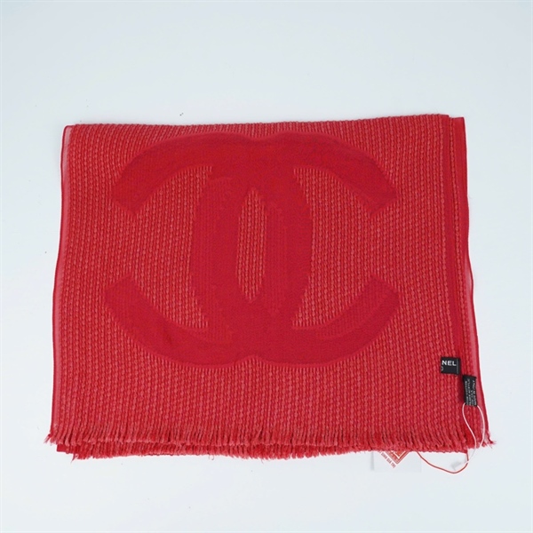 Khăn Chanel đỏ sz40x136 (PN) KG+