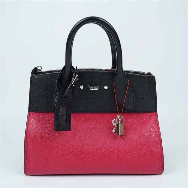 Túi LV City Steamer hồng kèm ổ+2 chìa (PN) KG+