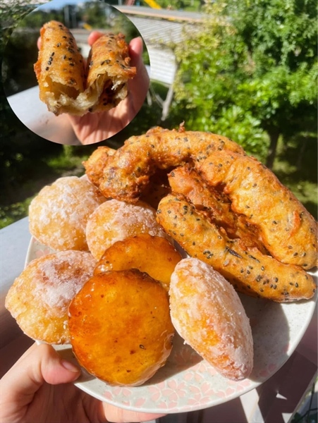 Bánh chuối chiên set 2c