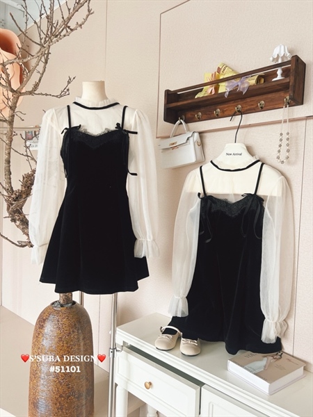 Sét nhung phối lưới 51101