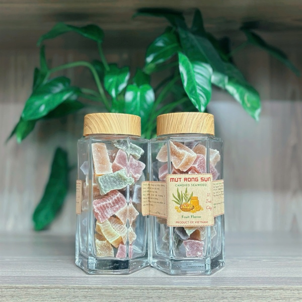 Mứt Rong Sụn - Hũ Thủy Tinh Cao Cấp 180g