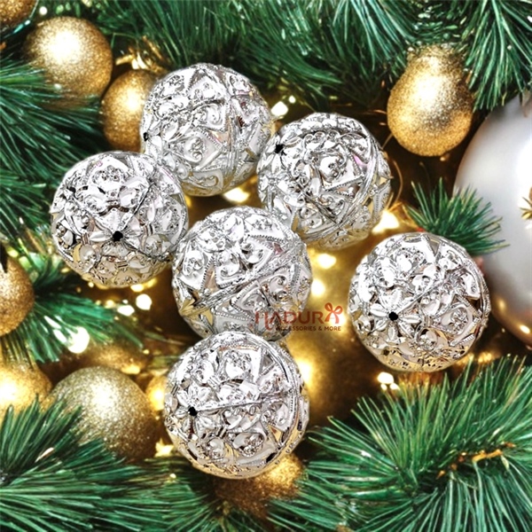 Set 6 châu kiểu trang trí giáng sinh