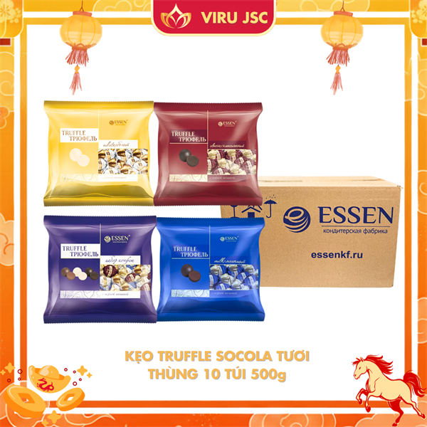 Essen - Kẹo Socola Truffle - 1 Thùng