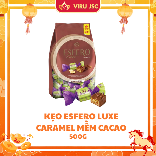 KONTI - Kẹo Esfero Luxe caramel mềm