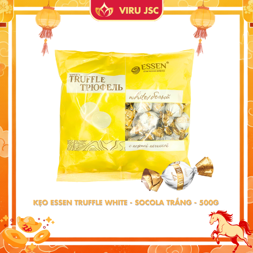 Essen - Kẹo Socola Truffle Trắng - 500g