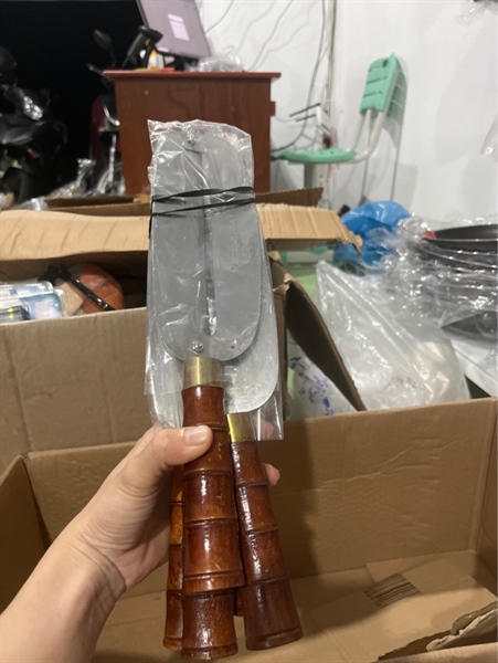 Dao 2 lưỡi thép không rỉ lớn