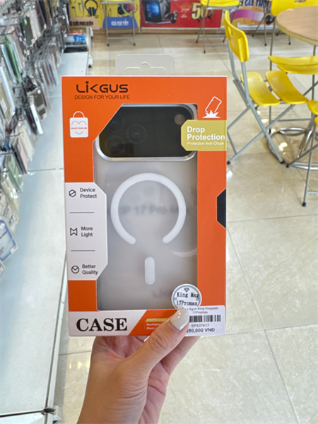 Ốp Likgus King Magsafe 17Promax