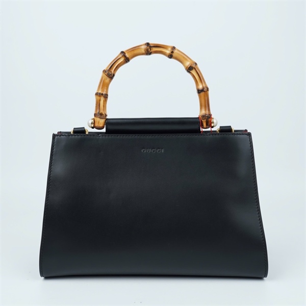 Túi GG Nymphaea Handle đen (459076-520981) sz29 (BMC) KG+