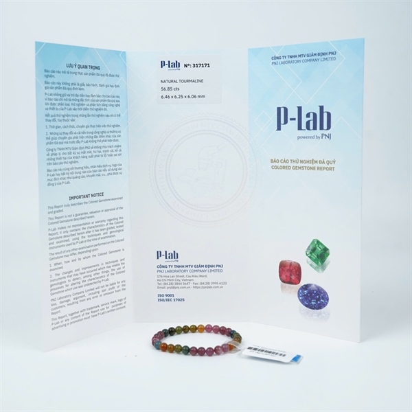 Vòng Tourmaline 30hạt 317171 +