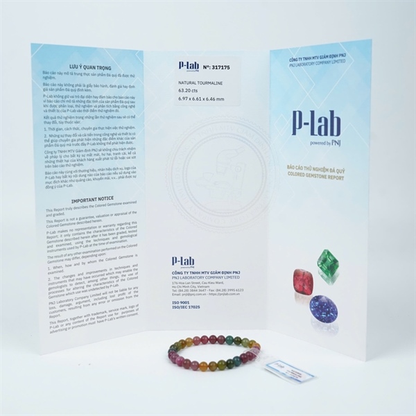 Vòng Tourmaline 30hạt 317175 +