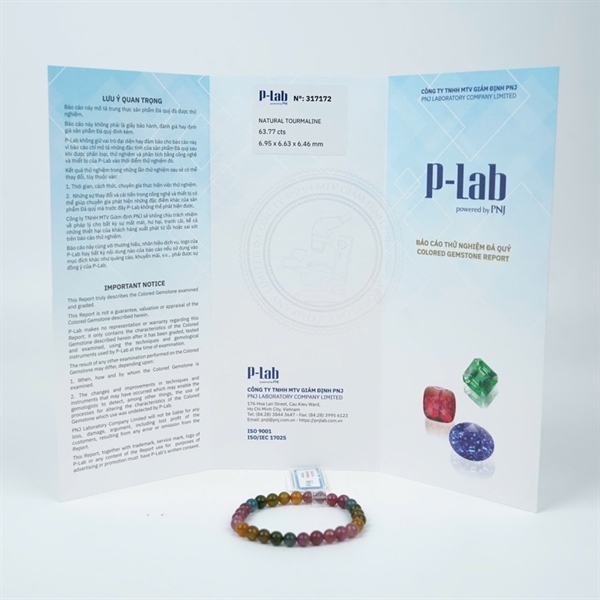 Vòng Tourmaline 30hạt 317172 +