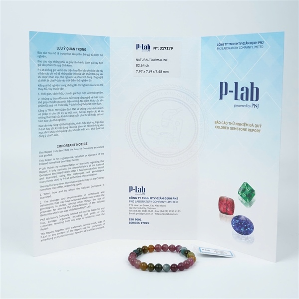 Vòng Tourmaline 30hạt 317179 +