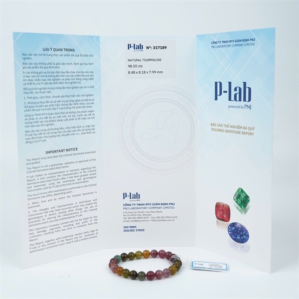 Vòng Tourmaline 30hạt 317189+