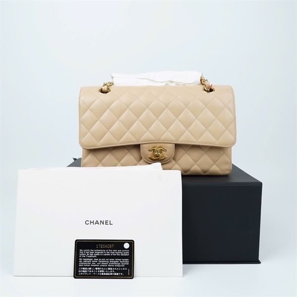 Túi Chanel Classic nude (17204097) sz25 (BMC) KG+