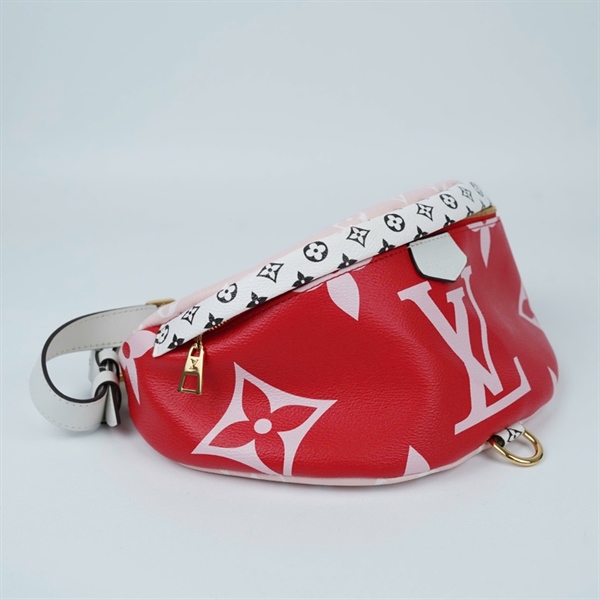 Túi LV Bumbag đỏ hồng (MI1149) sz24-28 (BMC) KG+