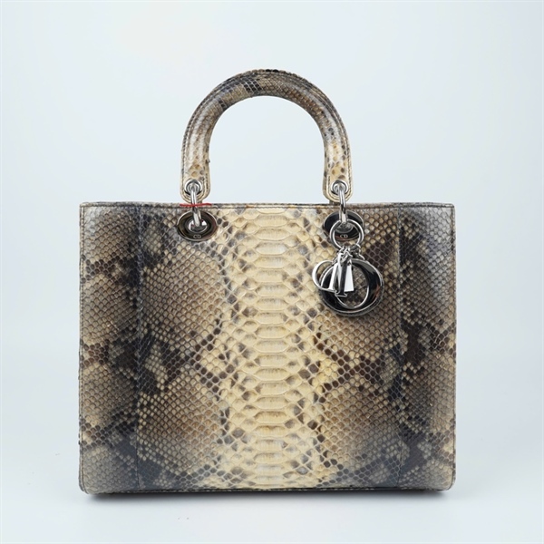 Túi Dior Lady da trăn (02-MA-0172) szL(32cm) (BMC) KG+