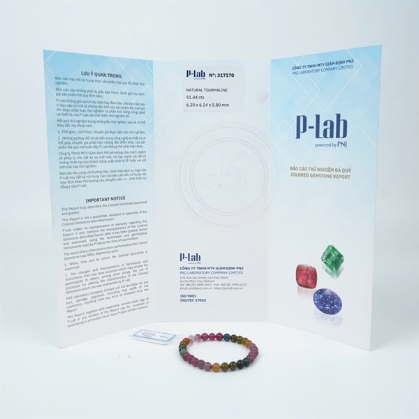 Vòng Tourmaline 30hạt 317170 +