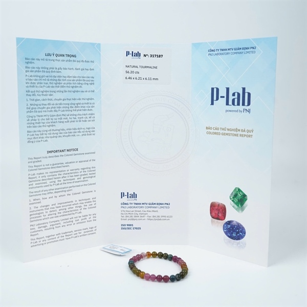 Vòng Tourmaline 30hạt 317187+