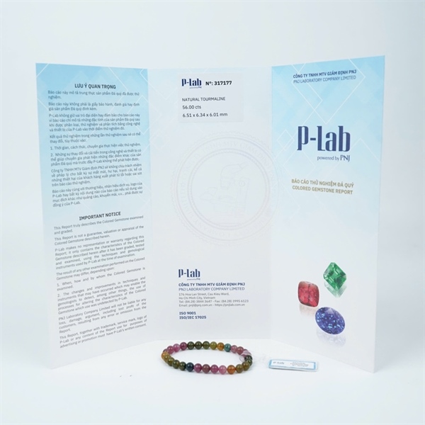 Vòng Tourmaline 30hạt 317177 +