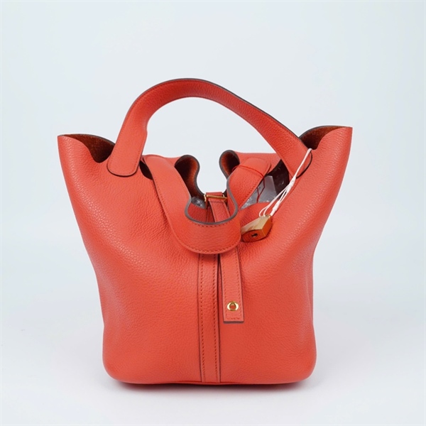 Túi Hermes Picotin cam stamp C(2018) kèm ổ+1 chìa sz22 (BMC) KG+