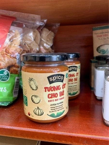 Tương ớt cho bé spico 200g