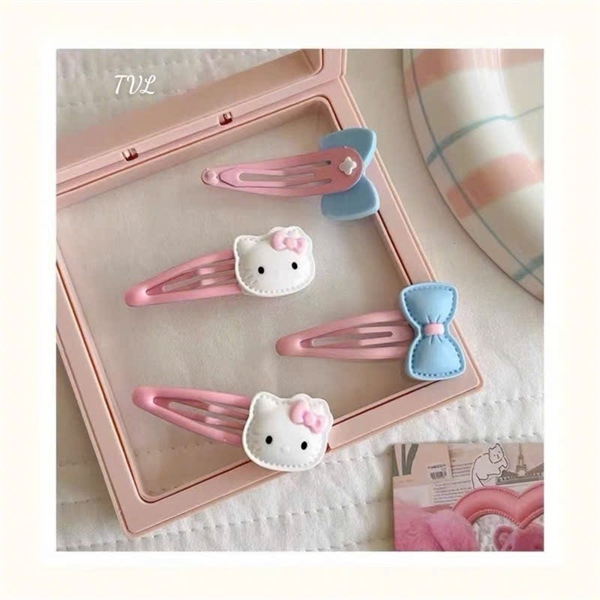 Kẹp mái tách mèo nơ