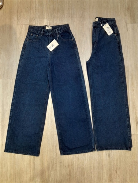 Quần suông jean dài NA