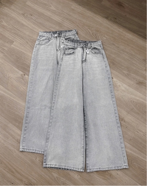 Quần suông xám K